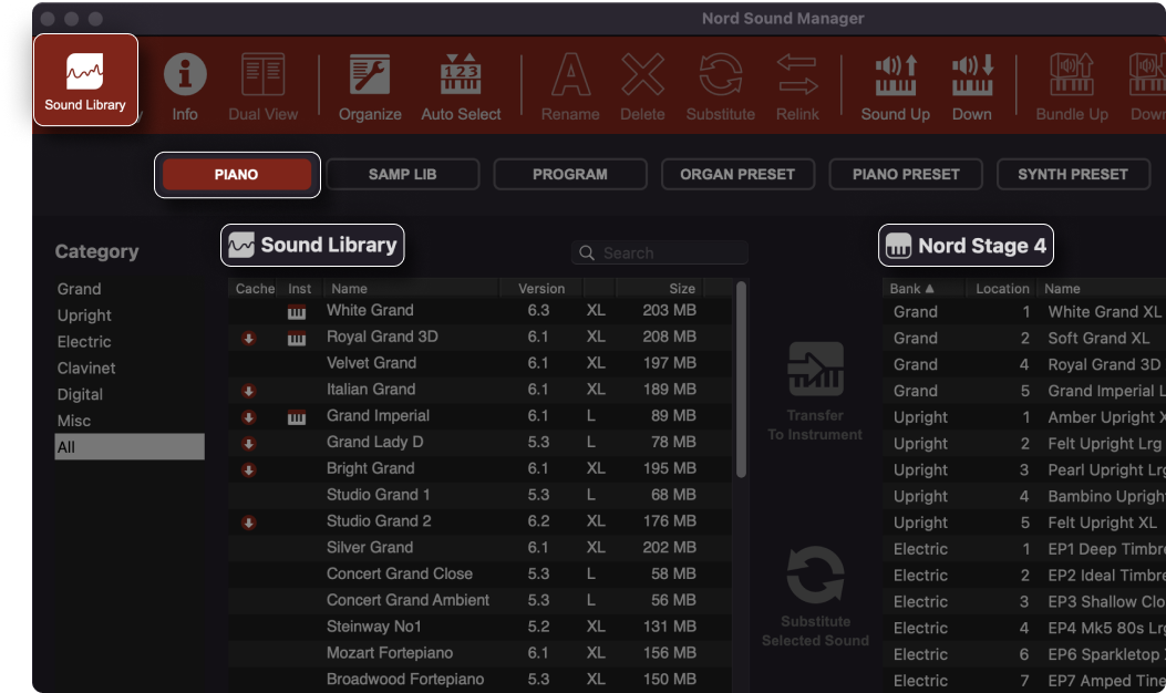 NSM9 sound lib