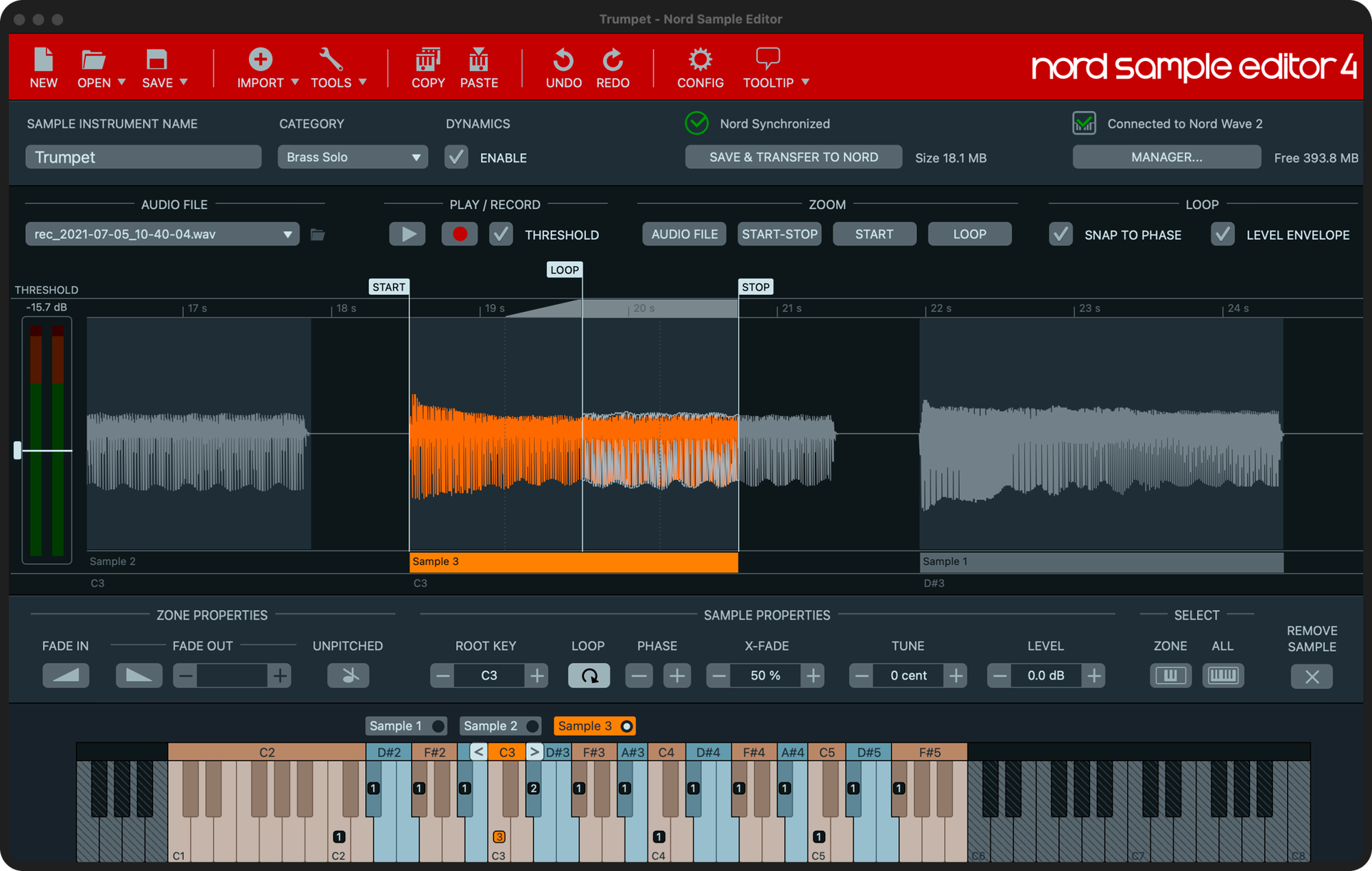 sample editor